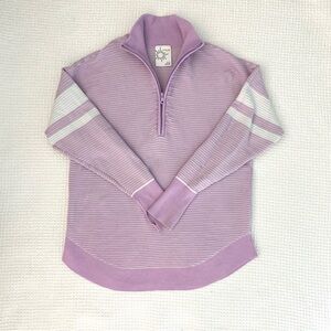 Offline by Aerie Ribbed Quarter Zip Size Medium